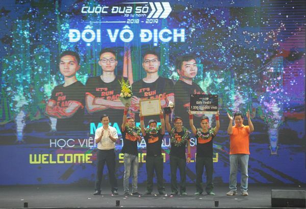 Học viện Kỹ thuật Quân sự lần thứ 2 vô địch Cuộc đua số