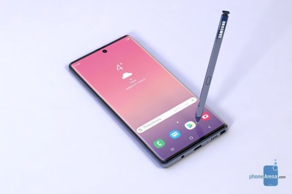 Galaxy Note 10 quay lại với thiết kế màn hình cong