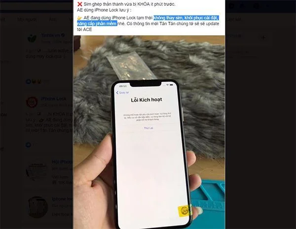 Mã ICCID lại tiếp tục bị Apple chặn