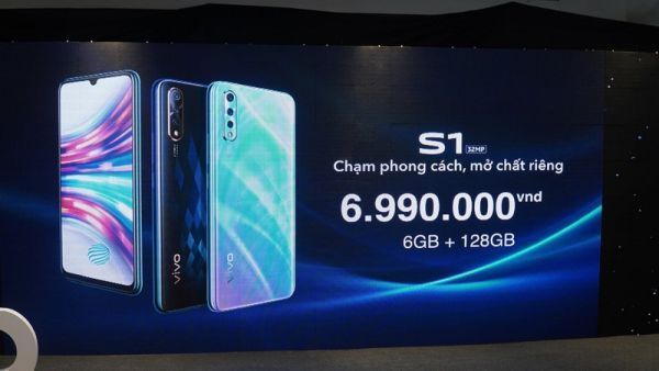 Vivo S1 ra mắt thị trường Việt Nam, giá 6.99 triệu đồng
