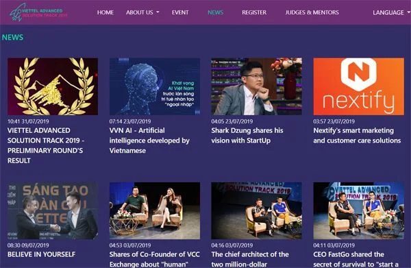 Viettel, Startup, Viettel Advanced Solution Track 2019, VietChallenge, cuộc thi Startup, 