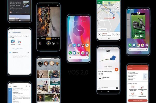  Vsmart Live, VOS 2.0, hệ điều hành VOS 2.0, 