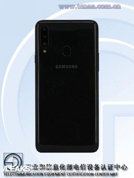 Samsung Galaxy A20s đạt chứng nhận bởi TENAA