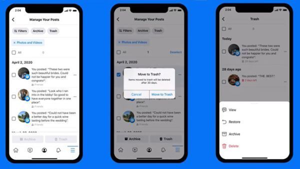 Việc quản lý bài viết Facebook dễ dàng hơn nhờ Manage Activity