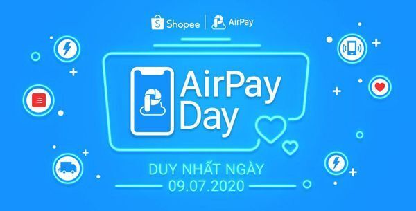 thương mại điện tử, Shopee, AirPay, Ví điện tử AirPay,