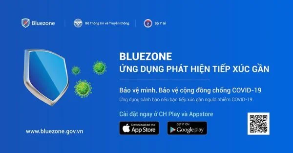 số lượt tải khẩu trang điện tử Bluezone đã đạt mốc 10 triệu