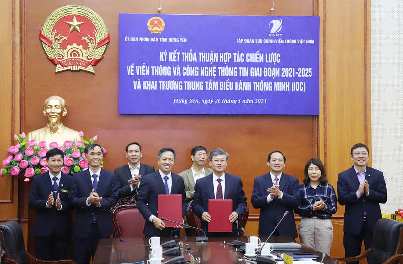 Hợp tác cùng VNPT, hệ sinh thái điện tử Hưng Yên hướng đến phát triển toàn diện