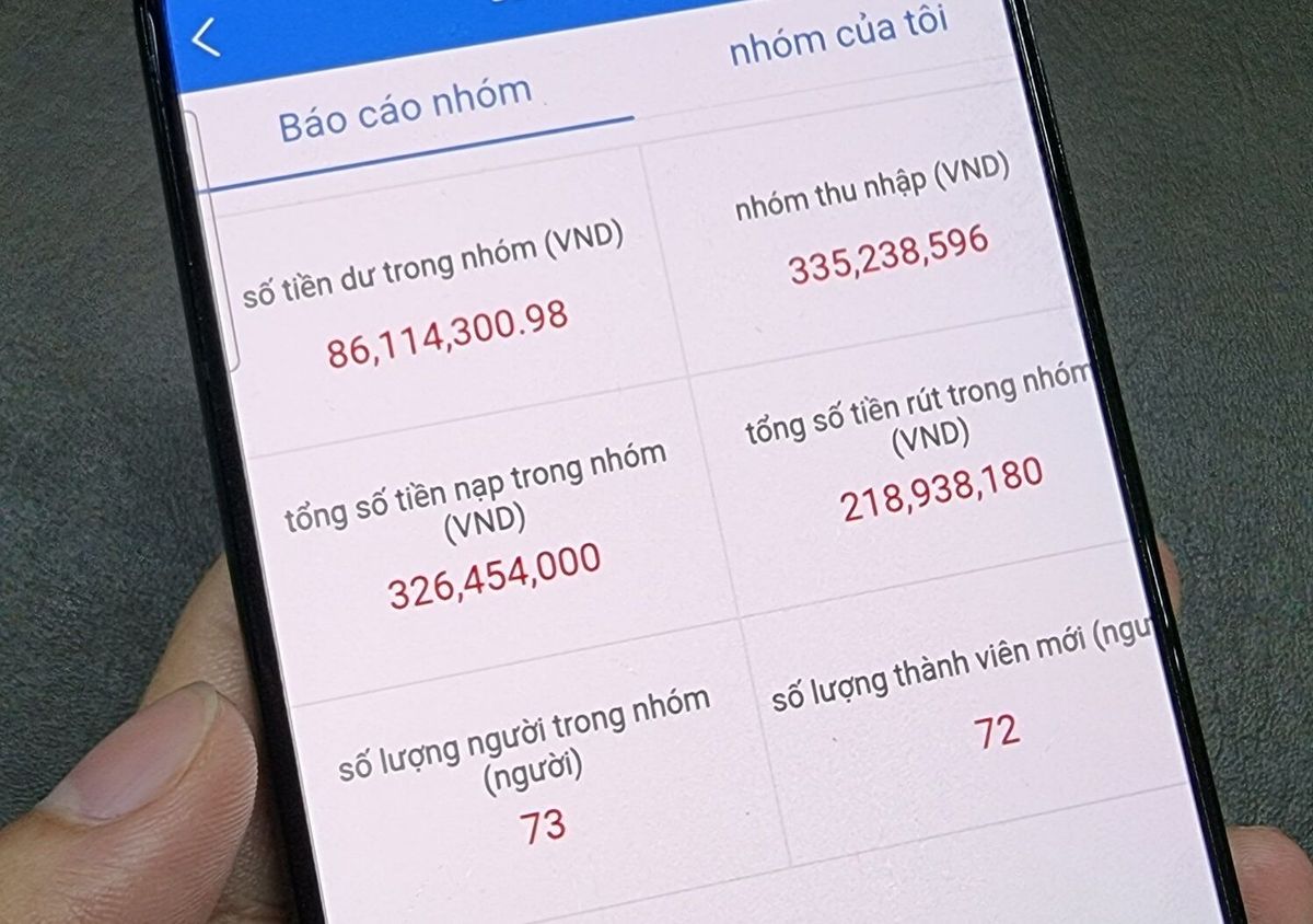 Nhiều người mất hàng trăm triệu đồng vì dùng app đa cấp 