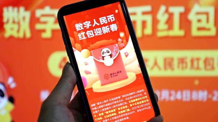 Trung Quốc tặng hơn 6 triệu USD tiền điện tử cho người dân