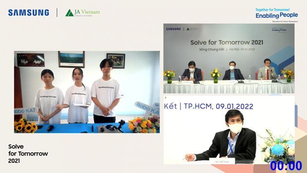 Samsung Việt Nam tìm ra người chiến thắng tại Solve for Tomorrow 2021