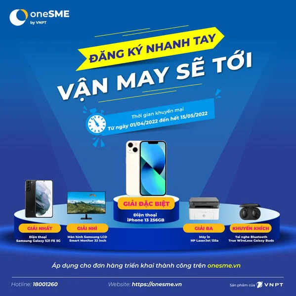 VNPT dành nhiều ưu đãi cho DN và hộ kinh doanh trên nền tảng oneSME.vn