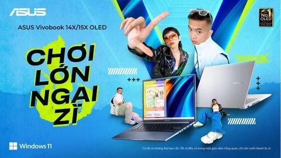 ASUS ra mắt bộ đôi laptop Vivobook 14X và 15X OLED