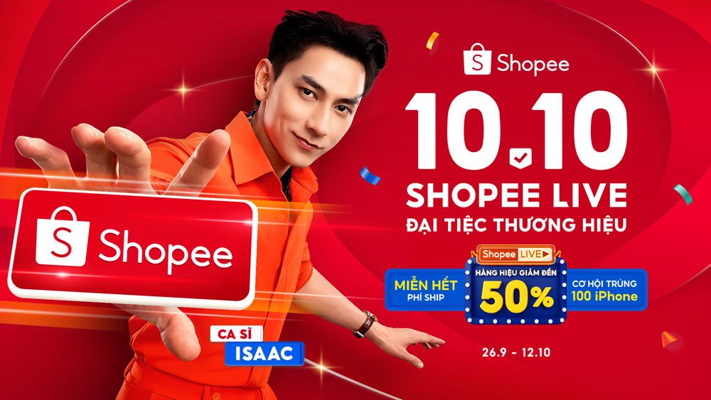 Shopee tiếp tục khai thác Shopee Live cho mùa mua sắm cuối năm