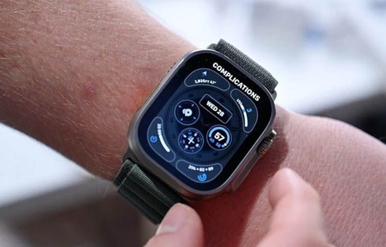 Apple Watch màn hình microLED