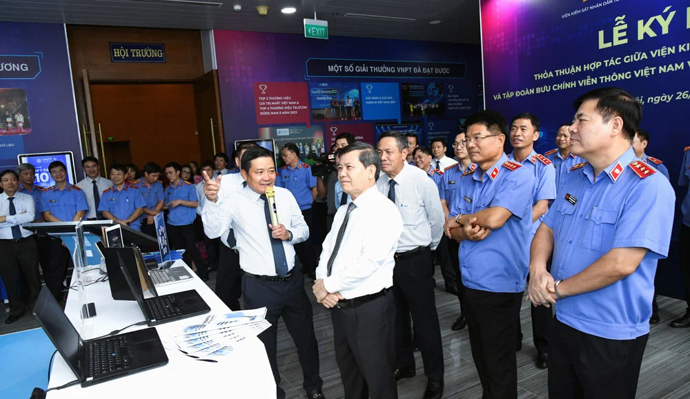 Viện Kiểm sát nhân dân tối cao và Tập đoàn VNPT hợp tác chuyển đổi số
