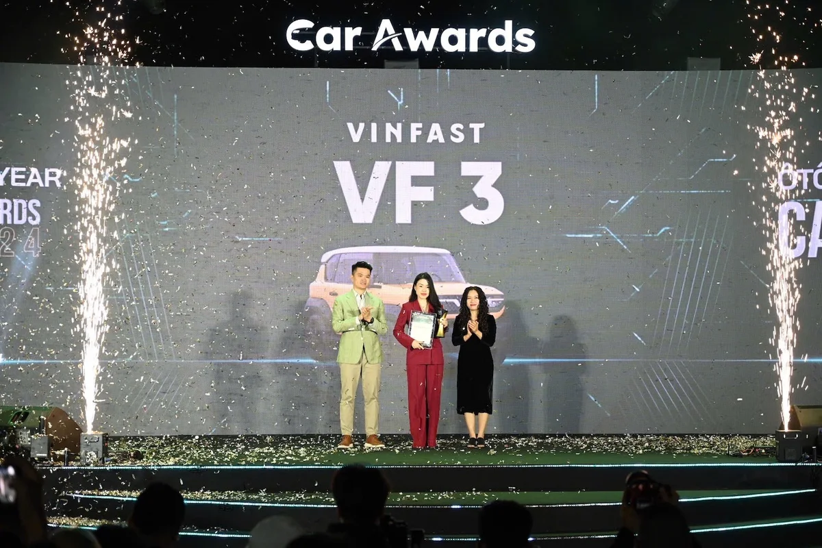 VinFast VF 3 là xe ô tô của năm