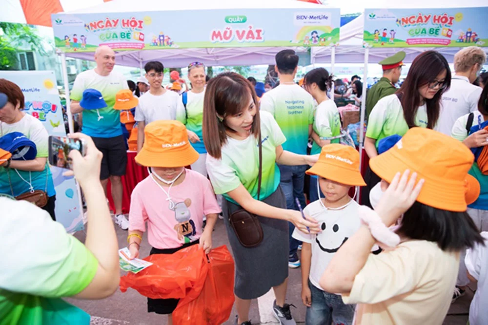 BIDV MetLife triển khai nhiều hoạt động “Vì thế hệ tương lai”