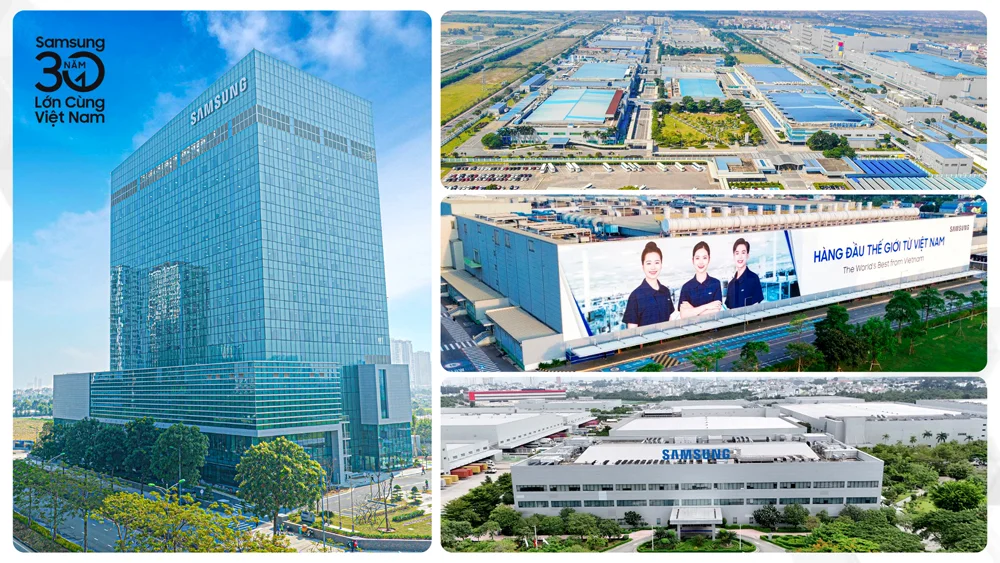 Samsung đánh dấu 30 năm đồng hành cùng Việt Nam