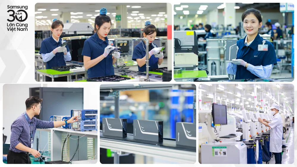 Samsung đánh dấu 30 năm đồng hành cùng Việt Nam