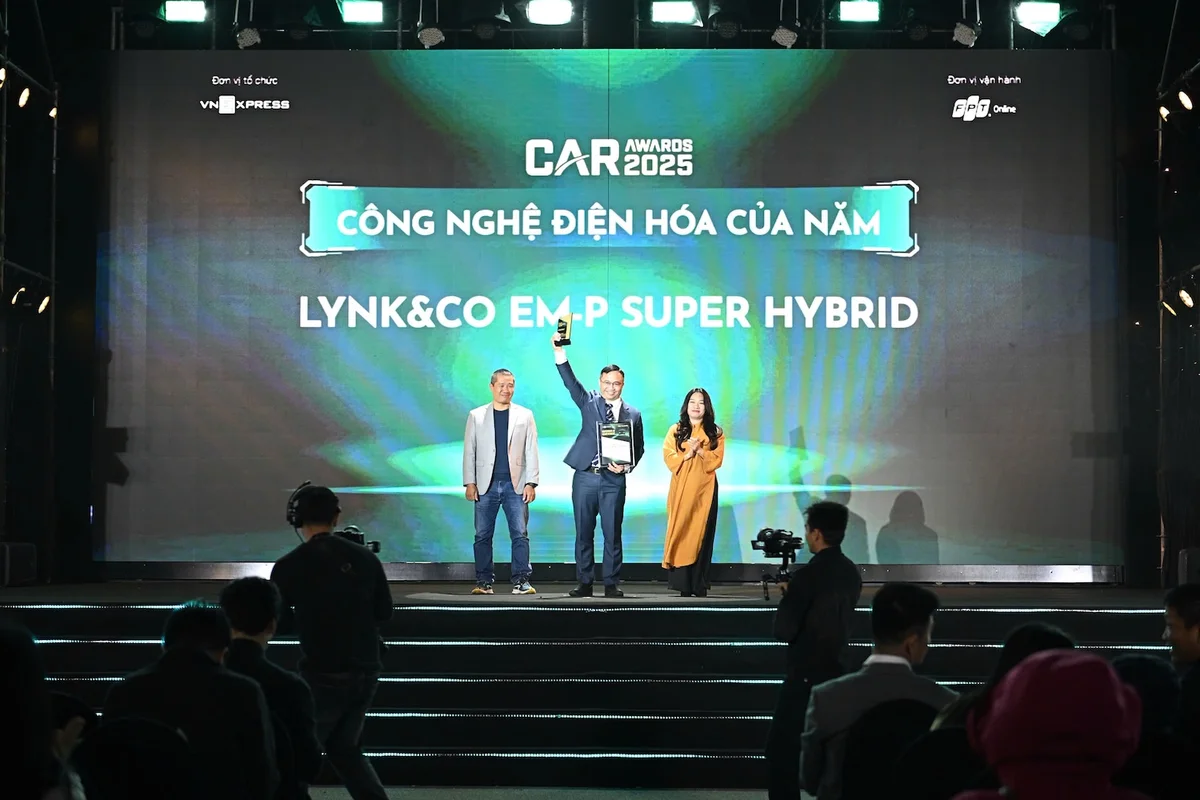 Công nghệ điện hoá của Car Awards 2025