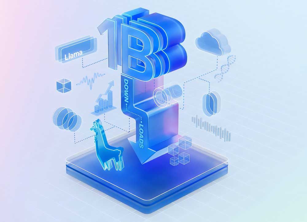 Mô hình AI mã nguồn mở Llama của Meta đạt 1 tỷ lượt tải