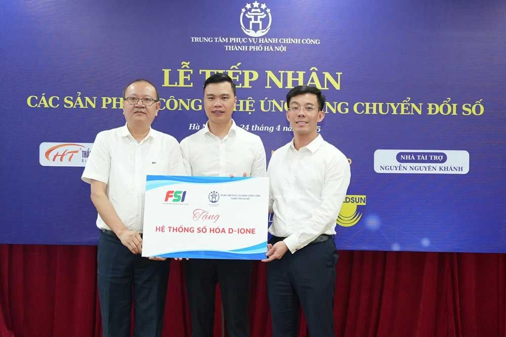 Hệ thống số hóa D-IONE được đưa vào phục vụ hành chính công Hà Nội