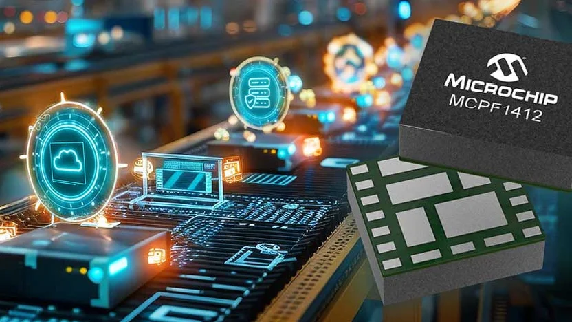Microchip ra mắt mô-đun nguồn MCPF1412 dành cho các ứng dụng Edge AI