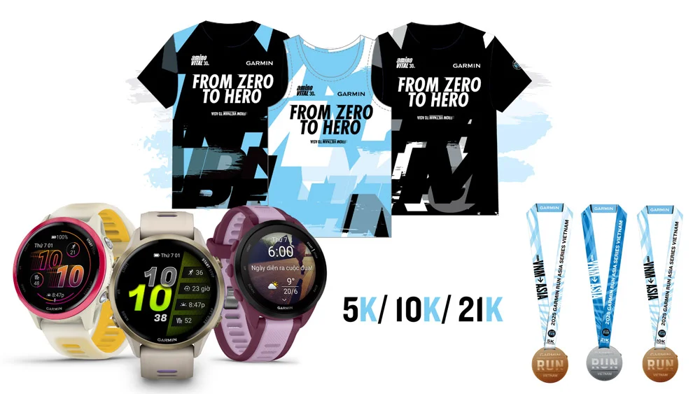 Garmin Run Asia Series "khởi động" tại Việt Nam