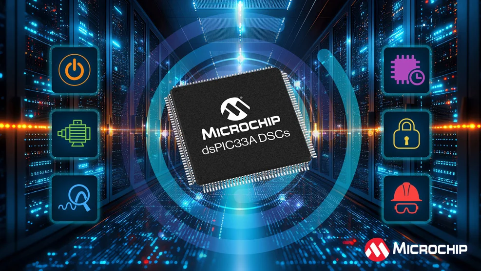 Microchip cải tiến bộ điều khiển tín hiệu số, hiệu suất cao và tiết kiệm năng lượng