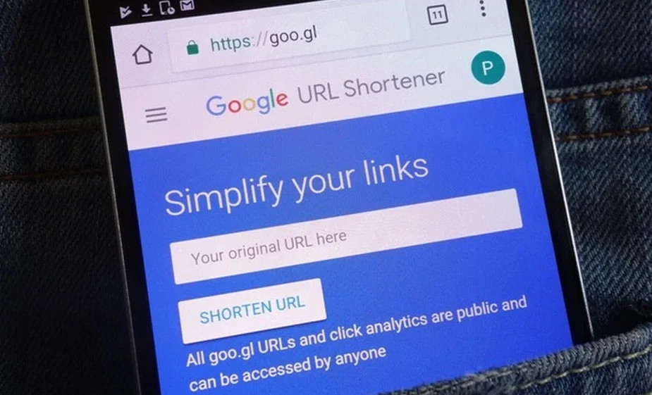 link rút gọn của Google