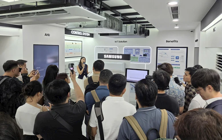 thiết bị gia dụng ứng dụng AI của Samsung 