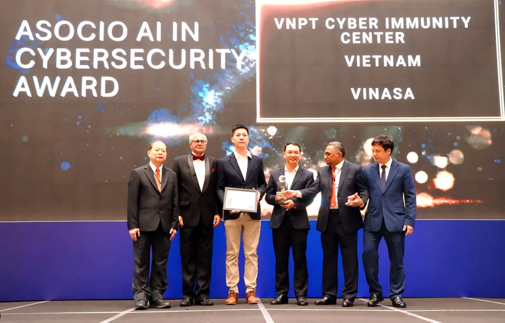 Nền tảng VNPT Threat Intelligence được vinh danh tại ASOCIO Digital & AI Awards 2026