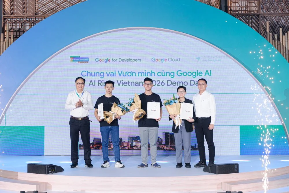 AI Riser Việt Nam 2026 vinh danh nhiều dự án ứng dụng AI hữu ích với cộng đồng