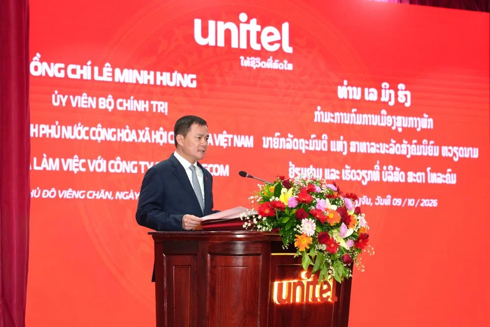 Thủ tướng Lê Minh Hưng: Viettel tại Lào đã trở thành một biểu tượng của tình hữu nghị