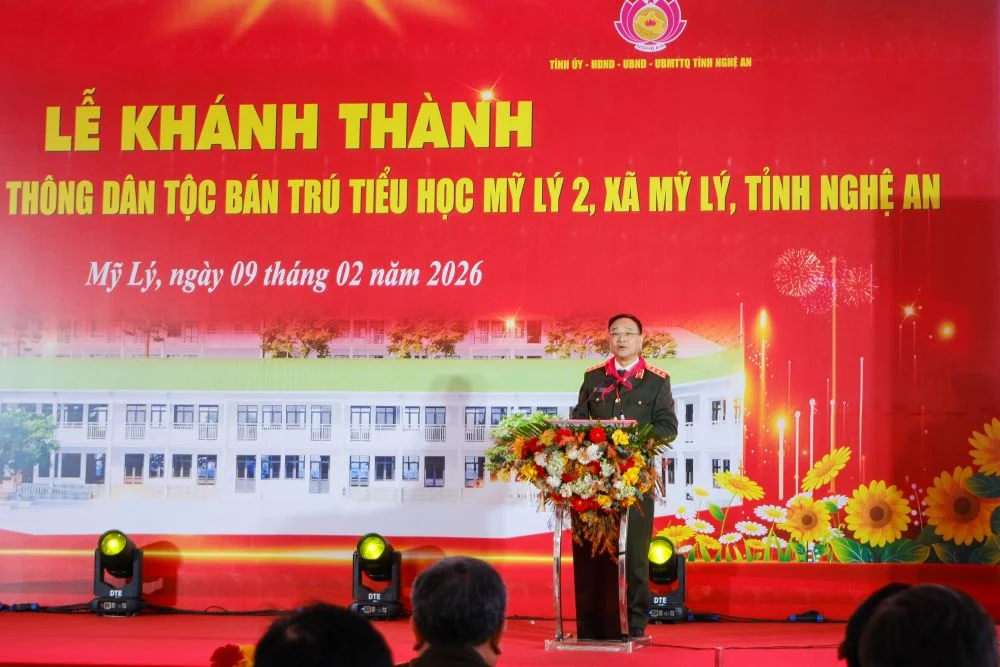 FPT đồng hành cùng Bộ Công an xây trường vùng biên giới Nghệ An