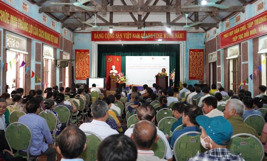 Nam Định công bố thí điểm công cụ thu gom rác trên sông tại huyện Xuân Trường