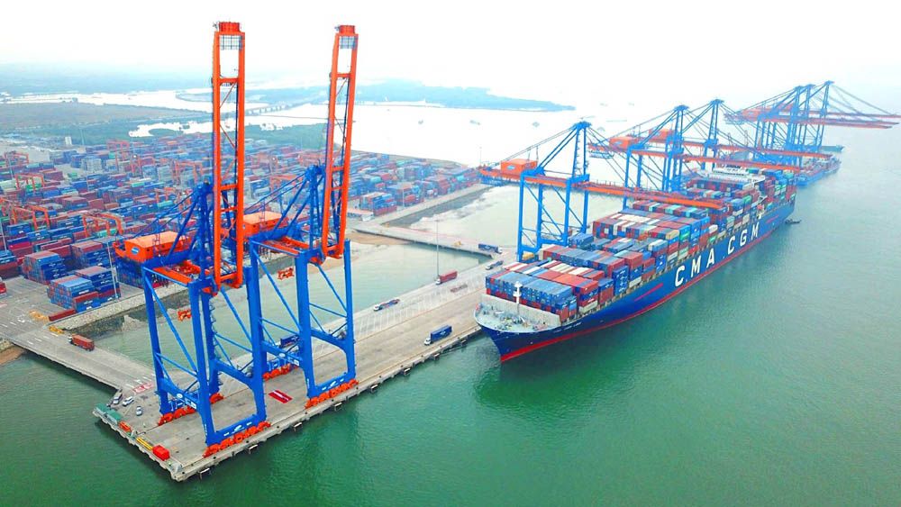 giá cước vận tải container
